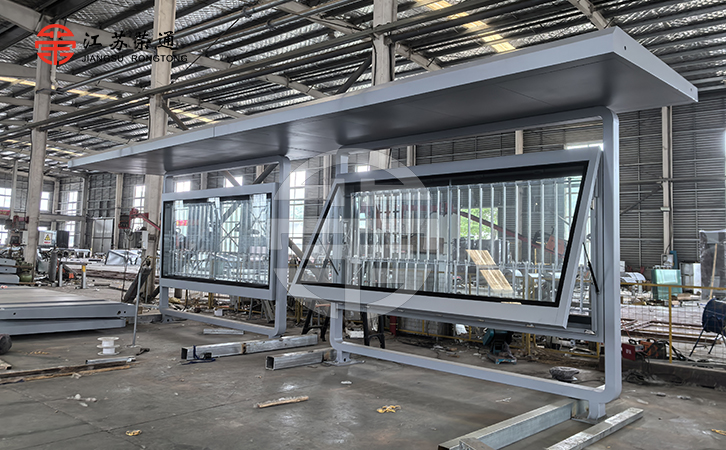 深圳智能候車亭試安裝 深圳智能候車亭試安裝