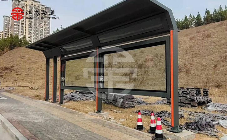 江西景德鎮(zhèn)城市公交候車亭第一批發(fā)貨