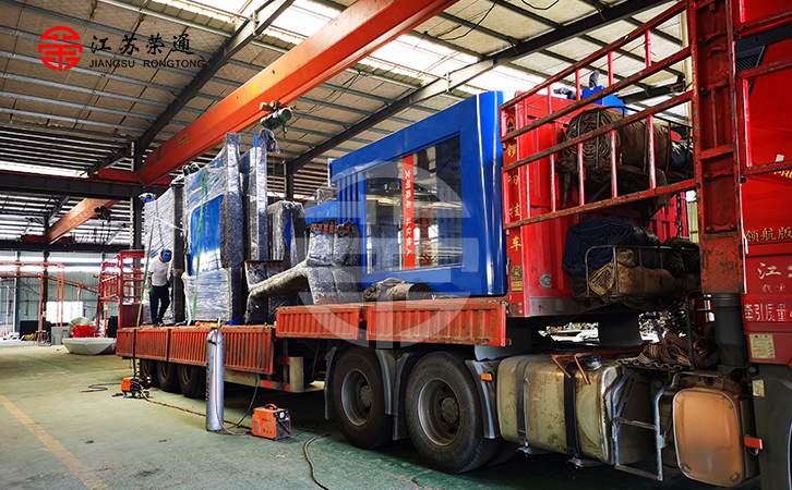 福建智能公交站臺(tái)廠家裝車圖